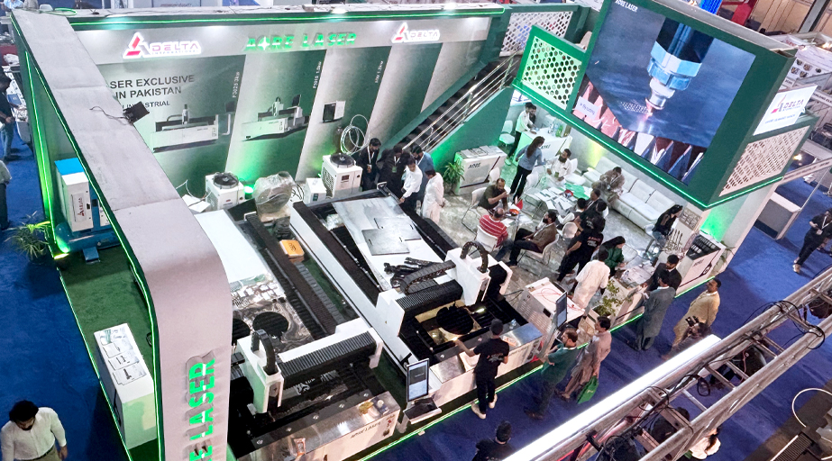 Laser AORA all'Expo industriale del Pakistan 2025.jpg